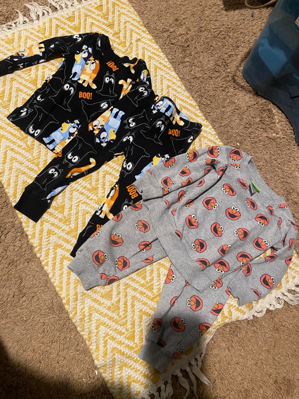 Bluey Infant Halloween Pajama Set NWOT and Elmo Set